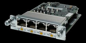 Модуль Cisco HWIC-4ESW