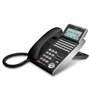 DT730 24D BL ТЕЛЕФОН IP ITL-24D-1P(BL)TEL 24 ДОП. КНОПКИ, 4-Х СТРОЧНЫЙ ДИСПЛЕЙ, 2 ПОРТА RG-45, ЧЕРНЫЙ